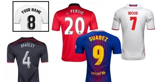 Football Shirt Printing Stirling
