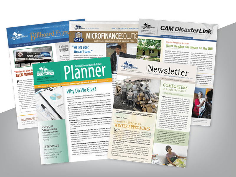 Newsletters Printing Stirling