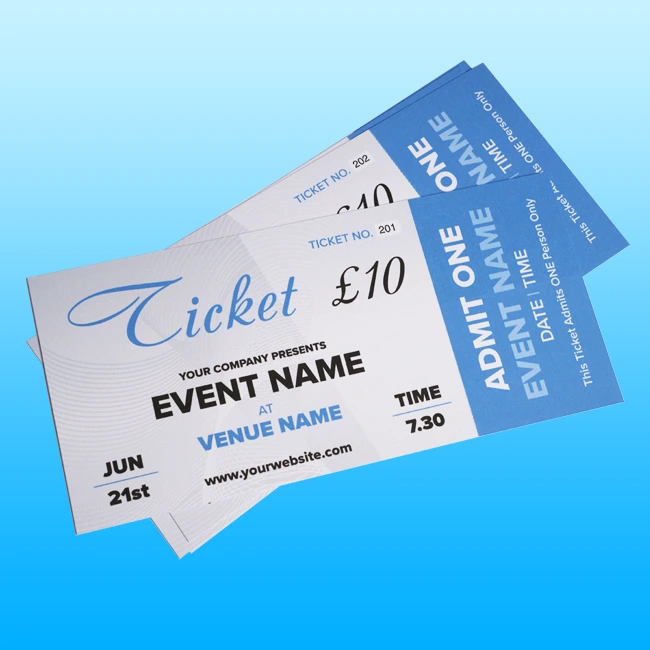 Tickets Printing Stirling