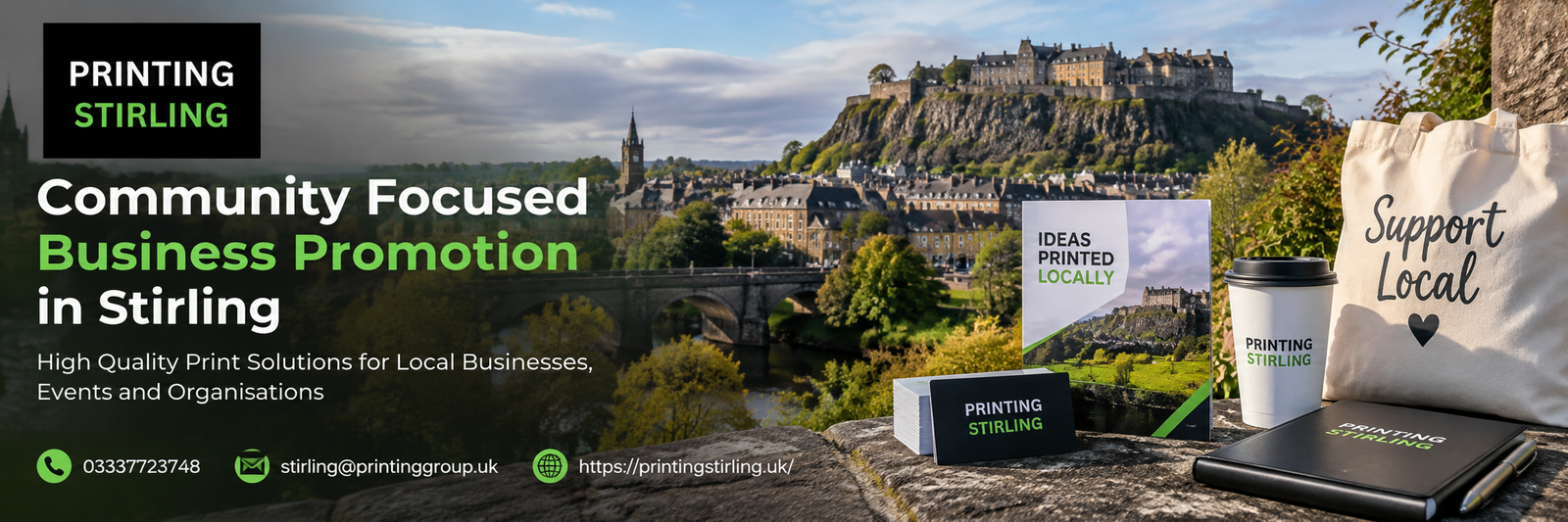 Community Focused Business Promotion in Stirling